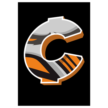C0rnyyy - Logo Kunstdruck schwarz