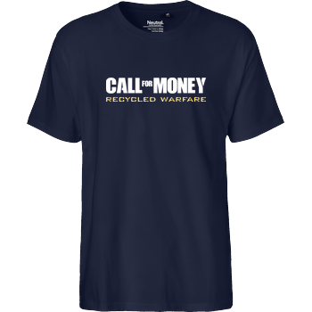 Call for Money Fairtrade T-Shirt - navy