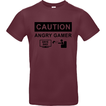 Caution! Angry Gamer B&C EXACT 190 - Bordeaux