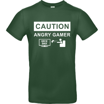 Caution! Angry Gamer B&C EXACT 190 - Flaschengrün