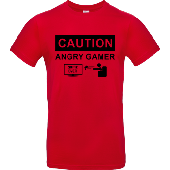 Caution! Angry Gamer B&C EXACT 190 - Rot