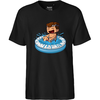 Centex - Planschen Fairtrade T-Shirt - schwarz