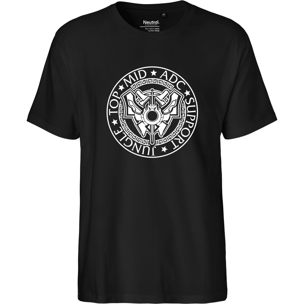 IamHaRa Challenger T-Shirt Fairtrade T-Shirt - schwarz