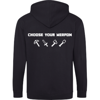 Choose Your Weapon MC-Edition Hoodiejacke schwarz