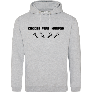 Choose Your Weapon MC-Edition JH Hoodie - Heather Grey
