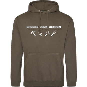Choose Your Weapon MC-Edition JH Hoodie - Khaki