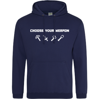 Choose Your Weapon MC-Edition JH Hoodie - Navy