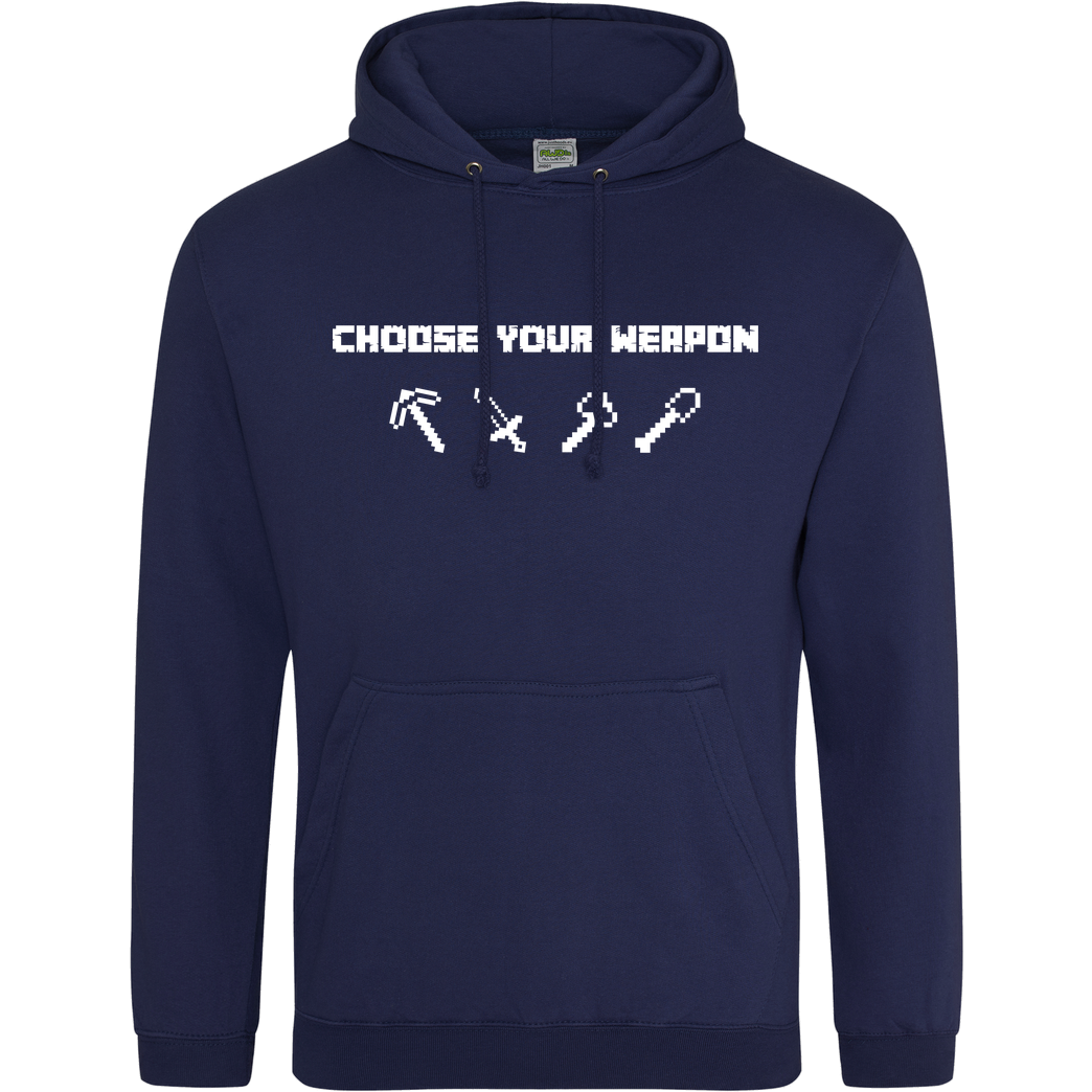 bjin94 Choose Your Weapon MC-Edition Sweatshirt JH Hoodie - Navy