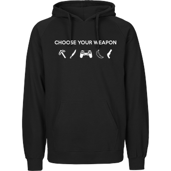 Choose Your Weapon v1 Fairtrade Hoodie