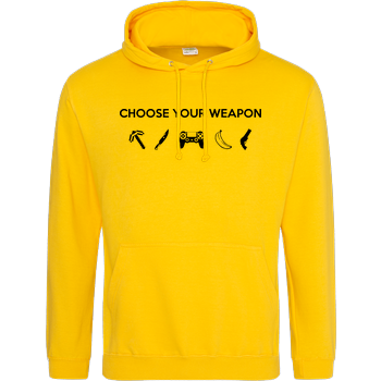Choose Your Weapon v1 JH Hoodie - Gelb