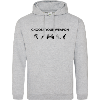 Choose Your Weapon v1 JH Hoodie - Heather Grey