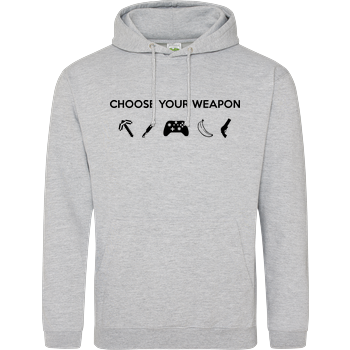 Choose Your Weapon v2 JH Hoodie - Heather Grey