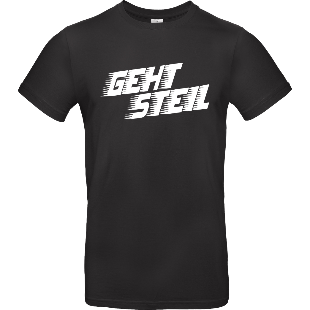 DavidBost Classic Geht Steil 2.0 T-Shirt B&C EXACT 190 - Schwarz
