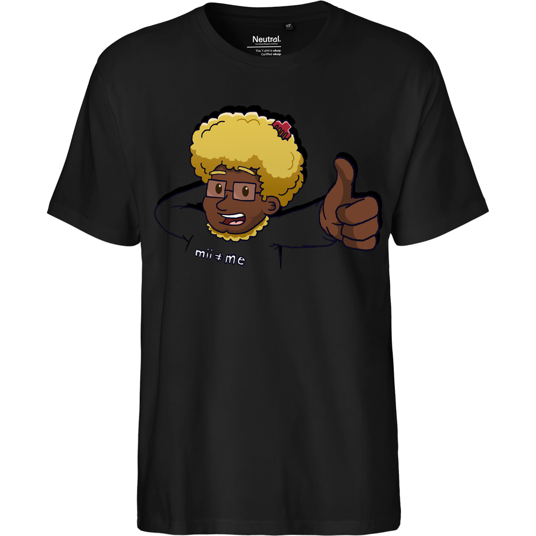 Cornel Cornel - Cornel T-Shirt Fairtrade T-Shirt - schwarz