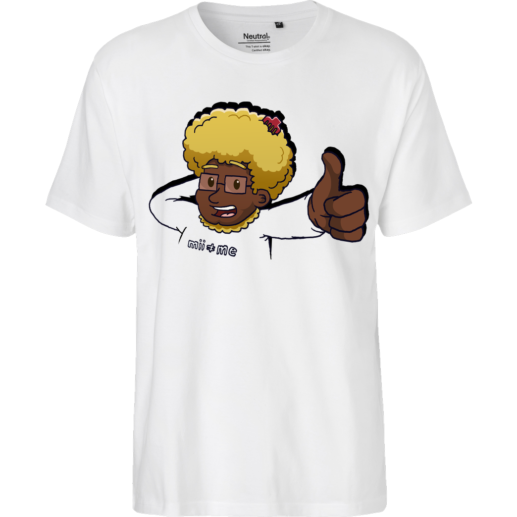 Cornel Cornel - Cornel T-Shirt Fairtrade T-Shirt - weiß
