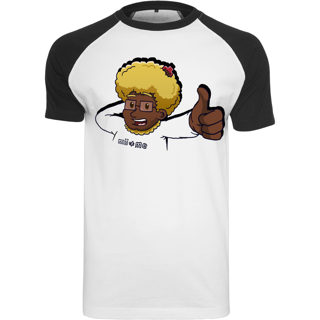 Cornel Cornel - Cornel T-Shirt Raglan-Shirt weiß