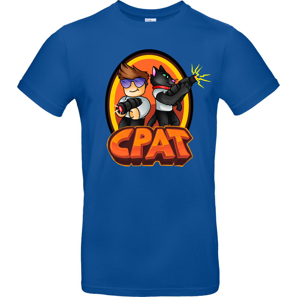 CPat CPat - Crew T-Shirt B&C EXACT 190 - Royal
