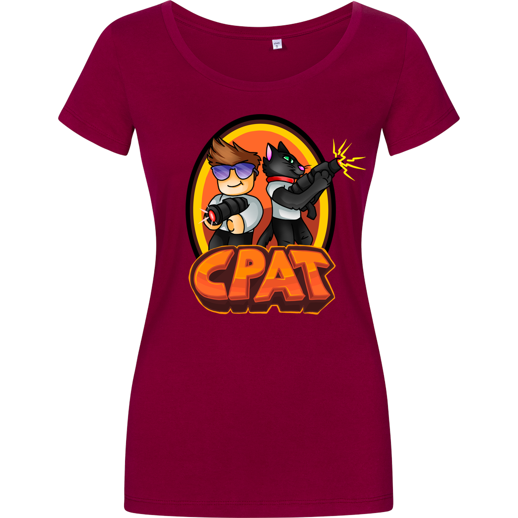 CPat CPat - Crew T-Shirt Damenshirt berry