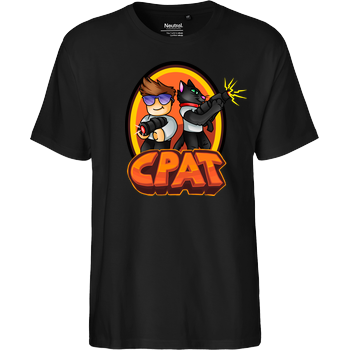 CPat - Crew Fairtrade T-Shirt - schwarz