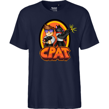 CPat - Crew Fairtrade T-Shirt - navy