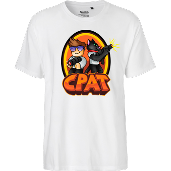 CPat - Crew Fairtrade T-Shirt - weiß