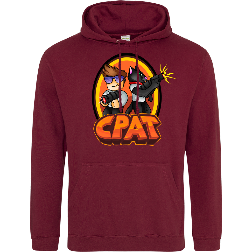 CPat CPat - Crew Sweatshirt JH Hoodie - Bordeaux