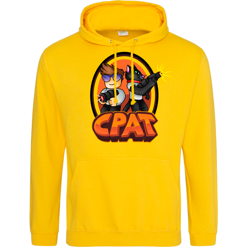 CPat CPat - Crew Sweatshirt JH Hoodie - Gelb