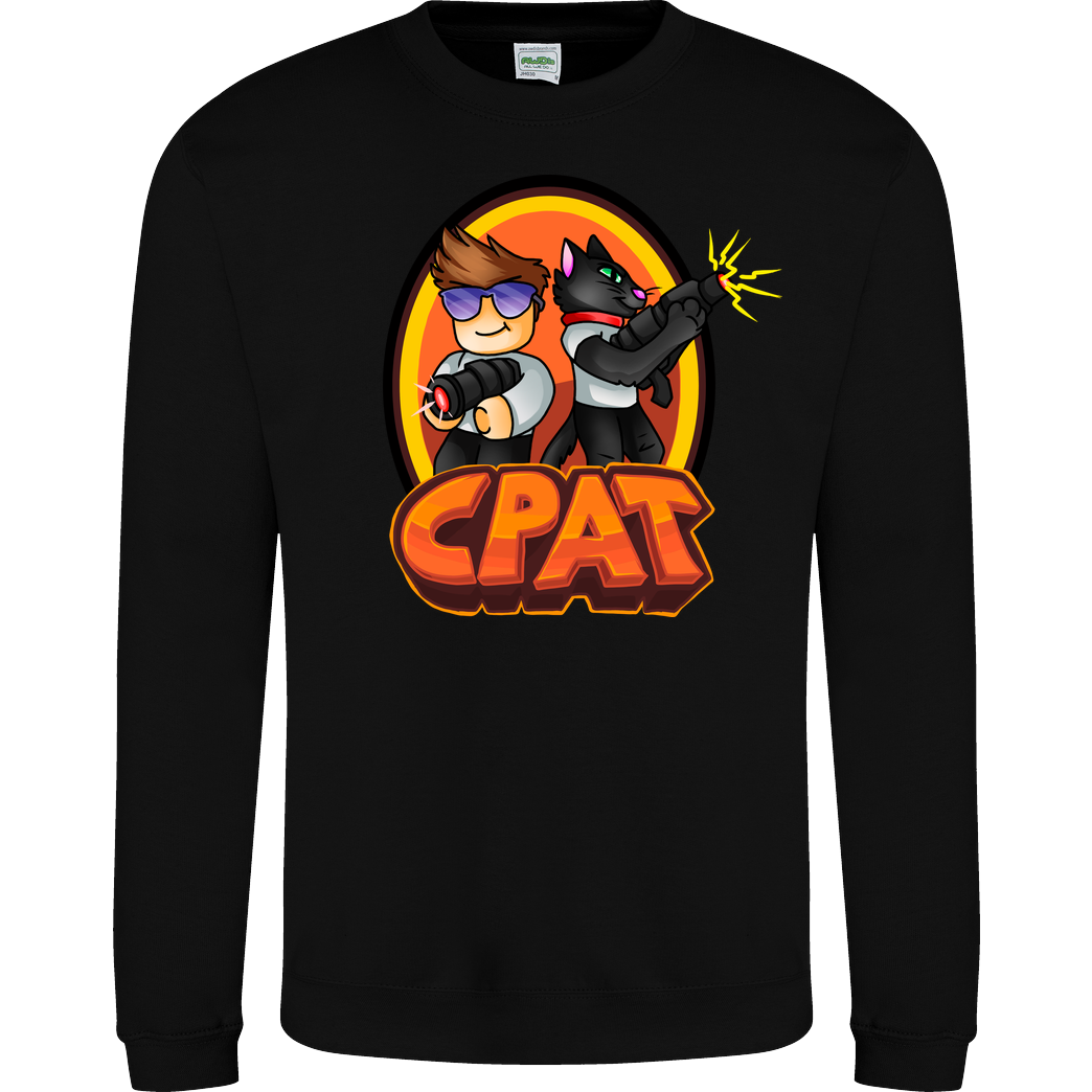 CPat CPat - Crew Sweatshirt JH Sweatshirt - Schwarz