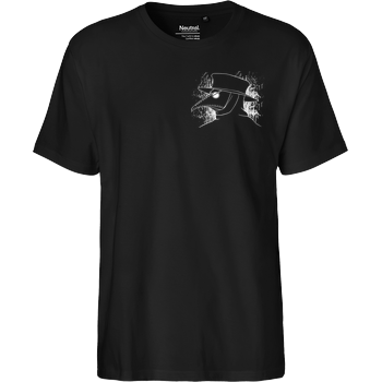 CreepyPastaPunch - Seuchendoktor white Fairtrade T-Shirt - schwarz