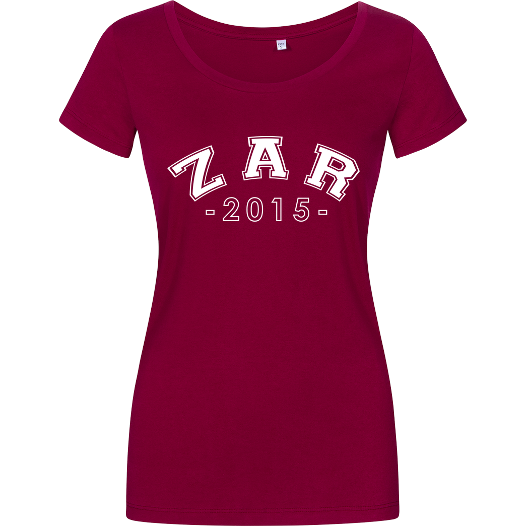 CuzImSara CuzImSara - College T-Shirt Damenshirt berry