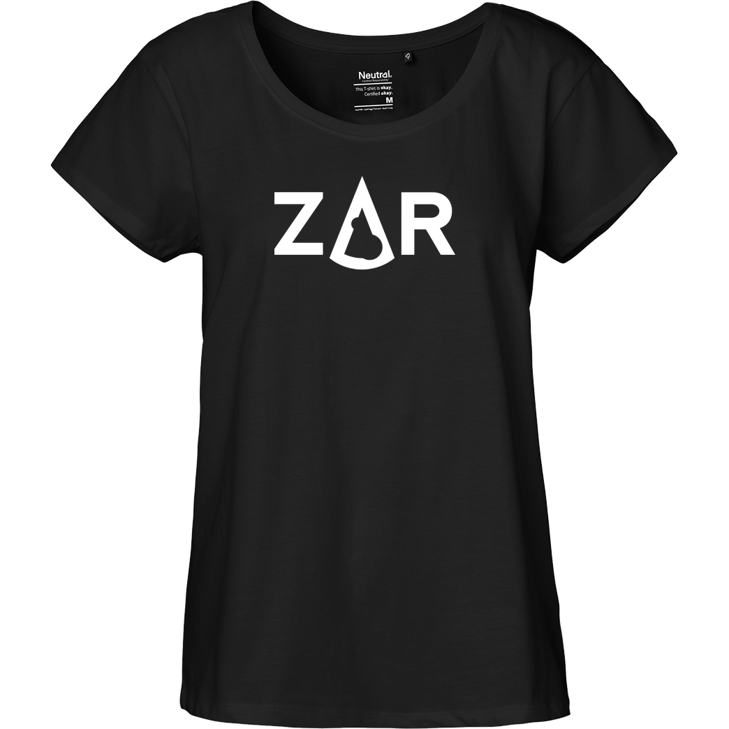 CuzImSara CuzImSara - Simple T-Shirt Fairtrade Loose Fit Girlie - schwarz