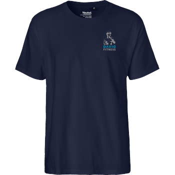 DAVID FITNESS COLLECTION Fairtrade T-Shirt - navy