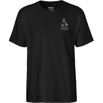DAVID FITNESS COLLECTION Fairtrade T-Shirt - schwarz