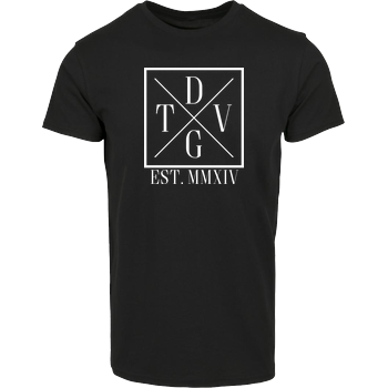 DennisGamingTV - X-Logo Hausmarke T-Shirt  - Schwarz