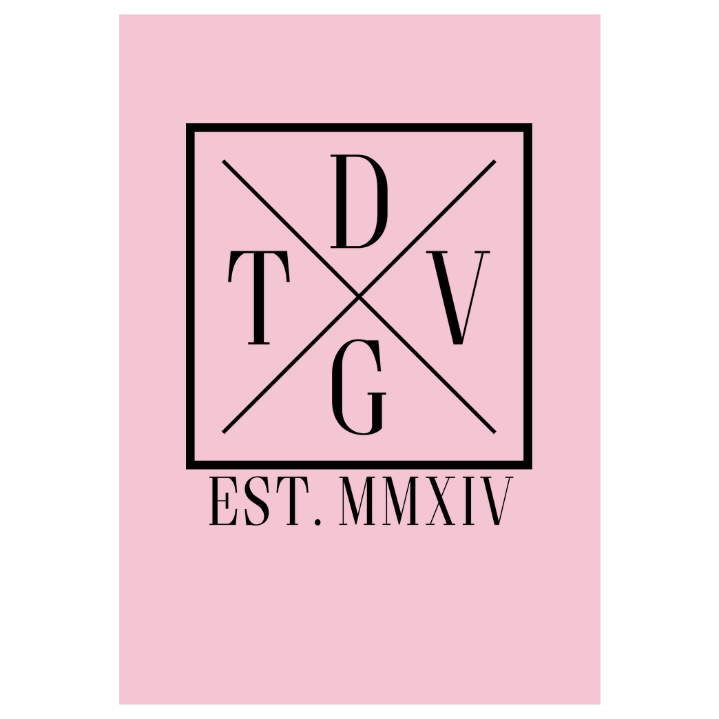 DennisGamingTV DennisGamingTV - X-Logo Druck Kunstdruck rosa