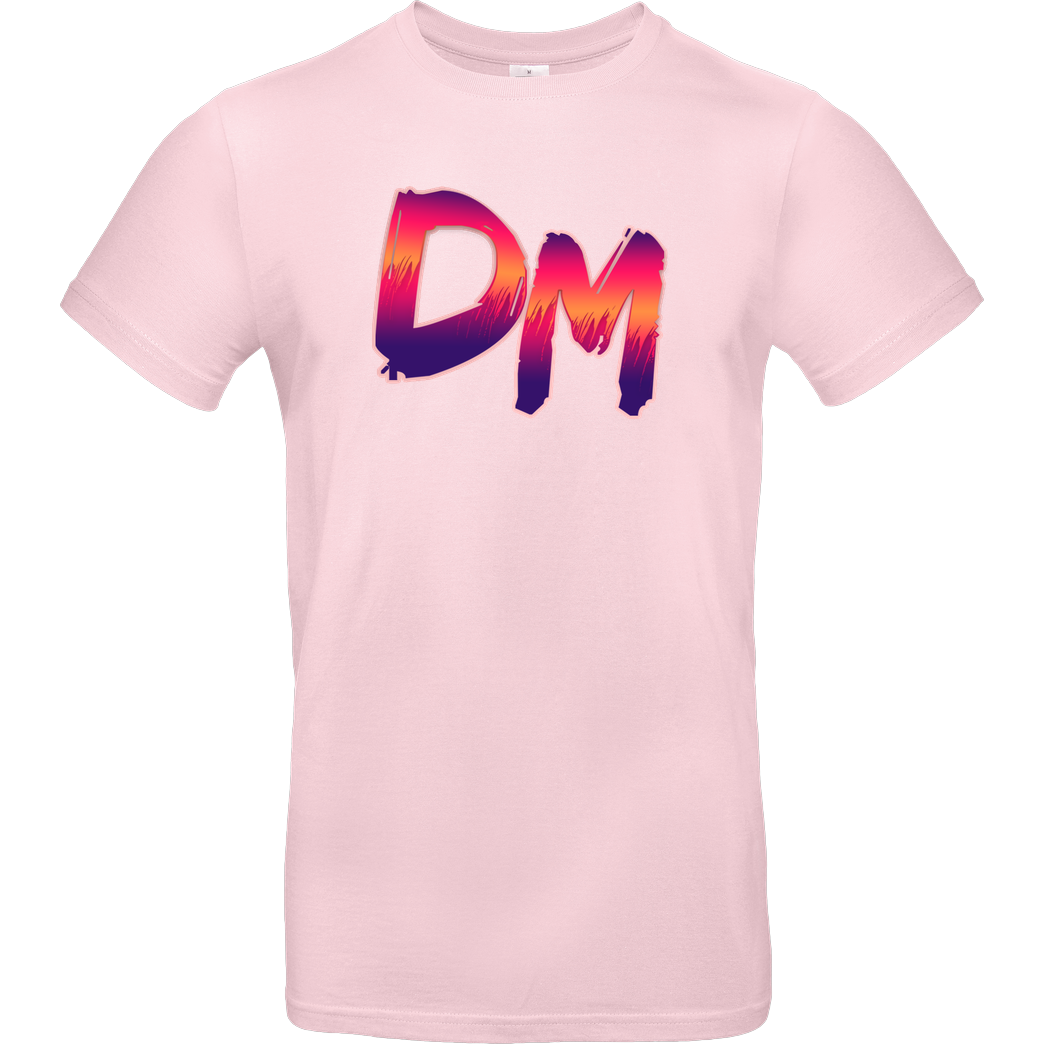 Dennome Dennome Logo DM T-Shirt B&C EXACT 190 - Rosa