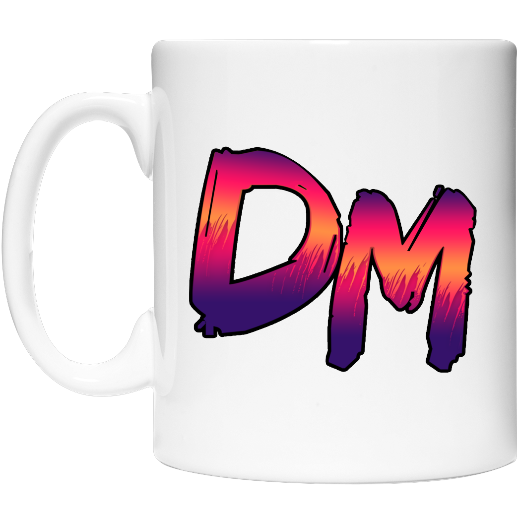 Dennome Dennome Logo DM Rand dunkel Sonstiges Tasse