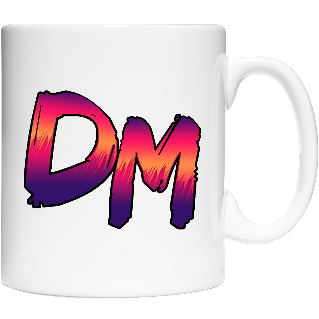 Dennome Dennome Logo DM Rand dunkel Sonstiges Tasse