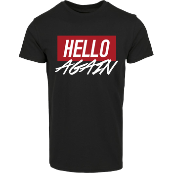 Der Keller - Hello Again Red Hausmarke T-Shirt  - Schwarz
