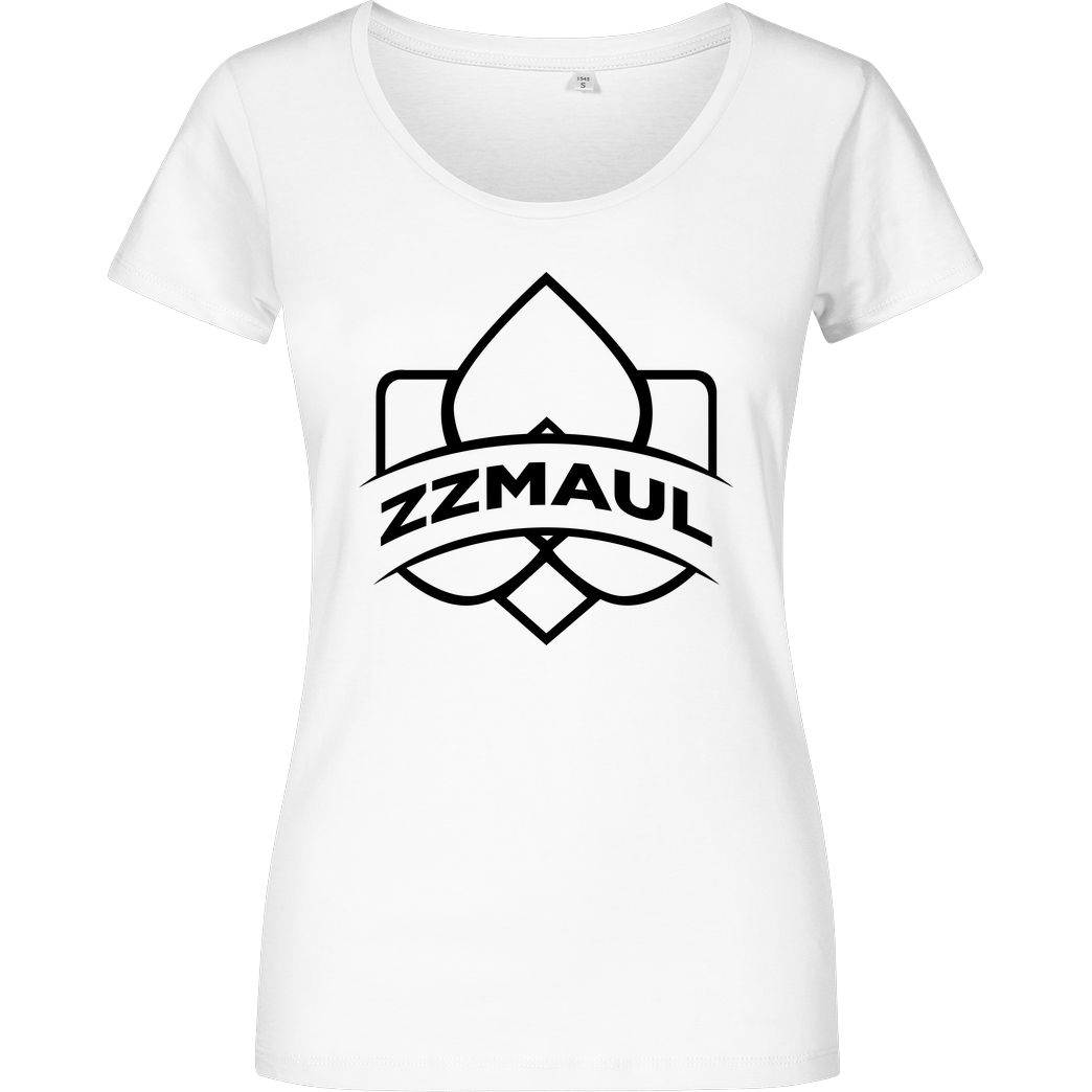 Der Keller Der Keller - ZZMaul T-Shirt Damenshirt weiss