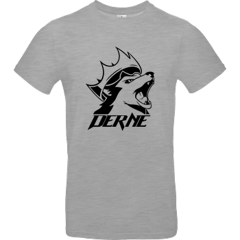 Derne - Howling Wolf B&C EXACT 190 - heather grey