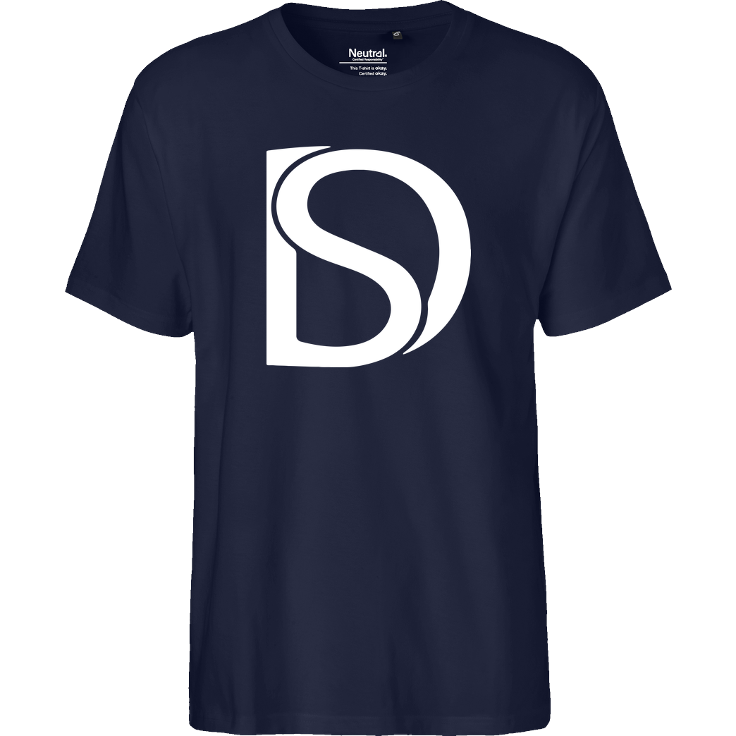 DerSorbus DerSorbus - Design Logo T-Shirt Fairtrade T-Shirt - navy