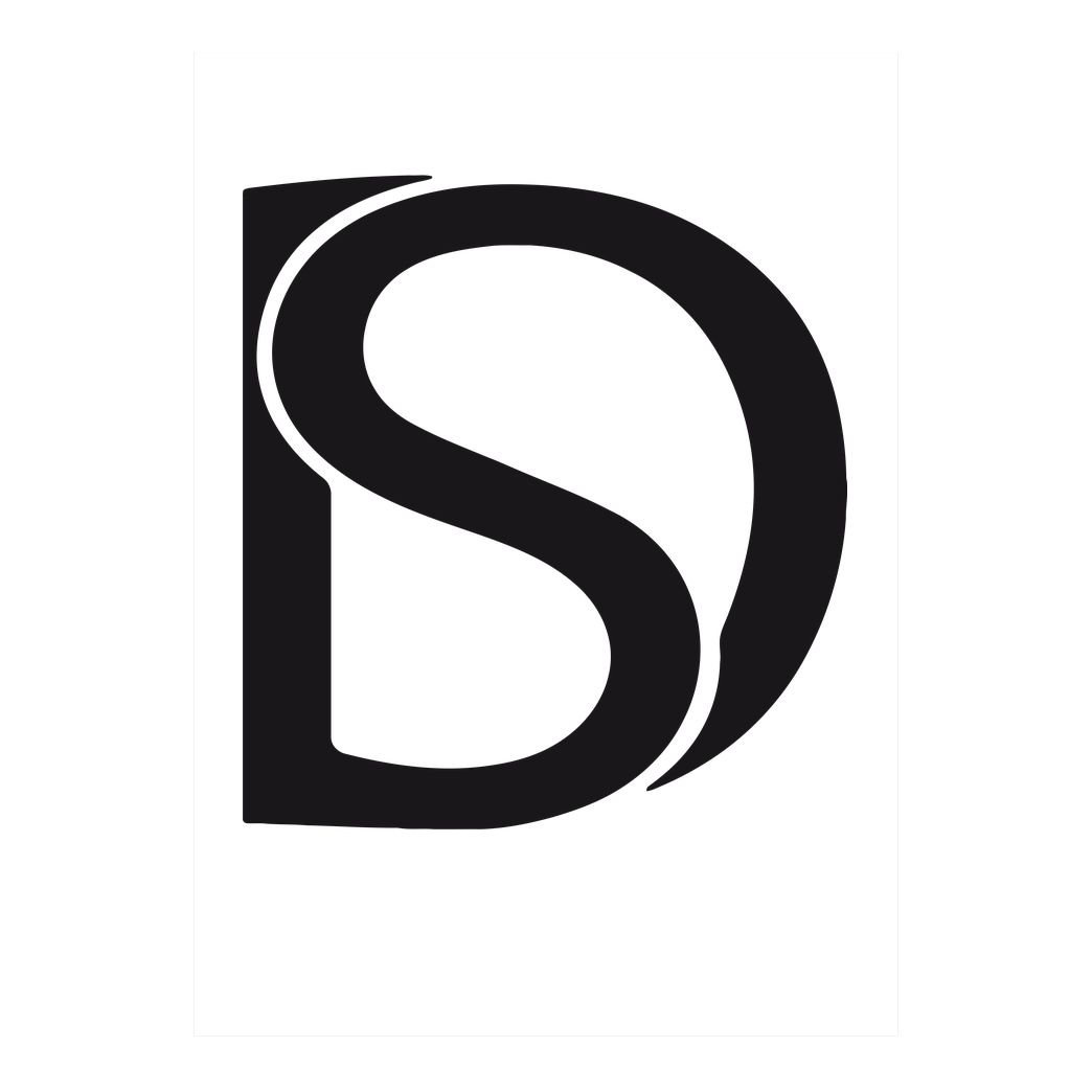DerSorbus DerSorbus - Design Logo Druck Kunstdruck weiss
