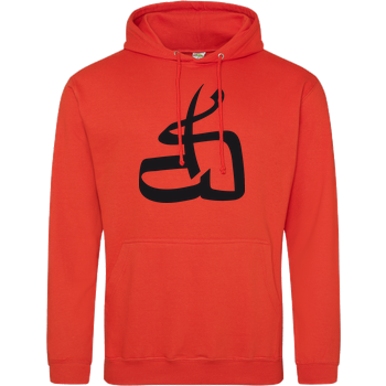 DerSorbus - Kalligraphie Logo JH Hoodie - Orange