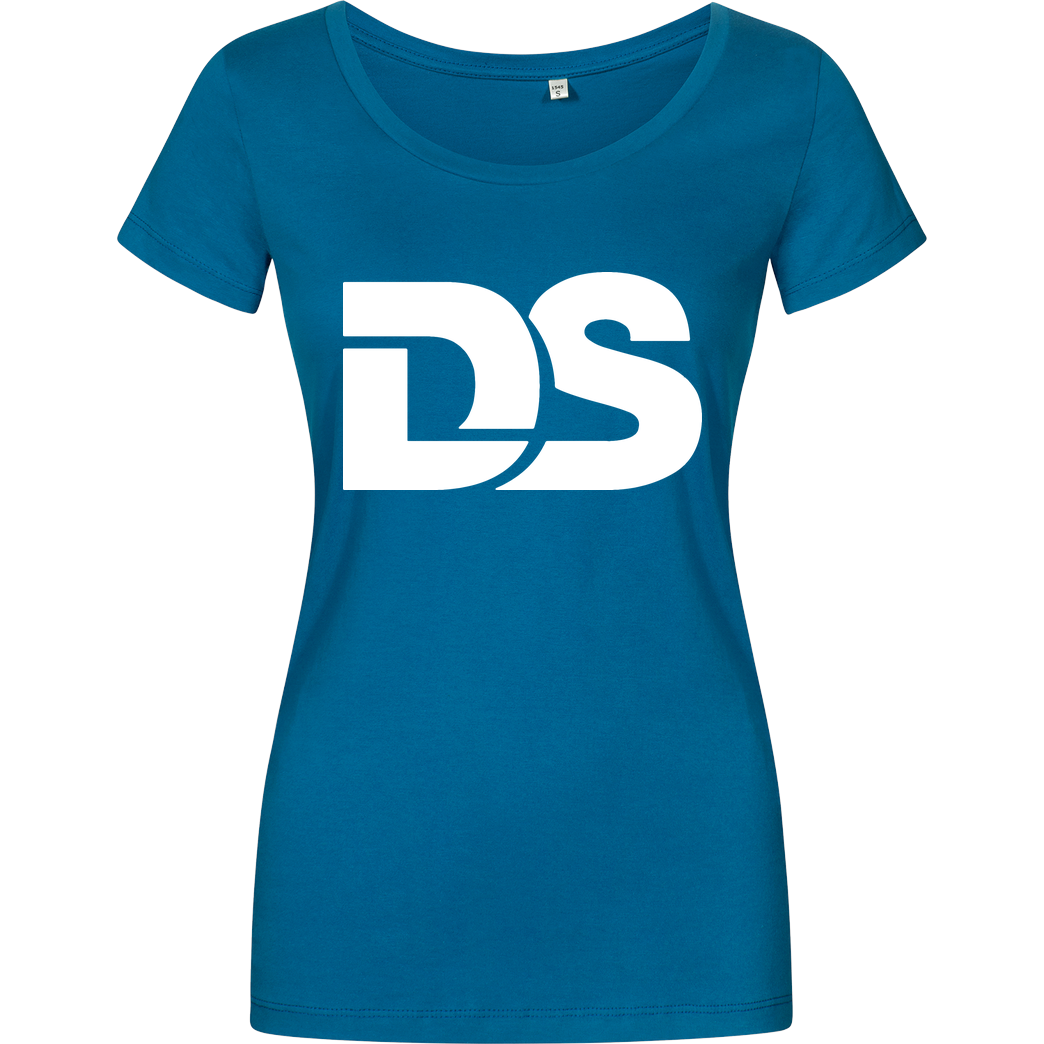 DerSorbus DerSorbus - Old school Logo T-Shirt Damenshirt petrol