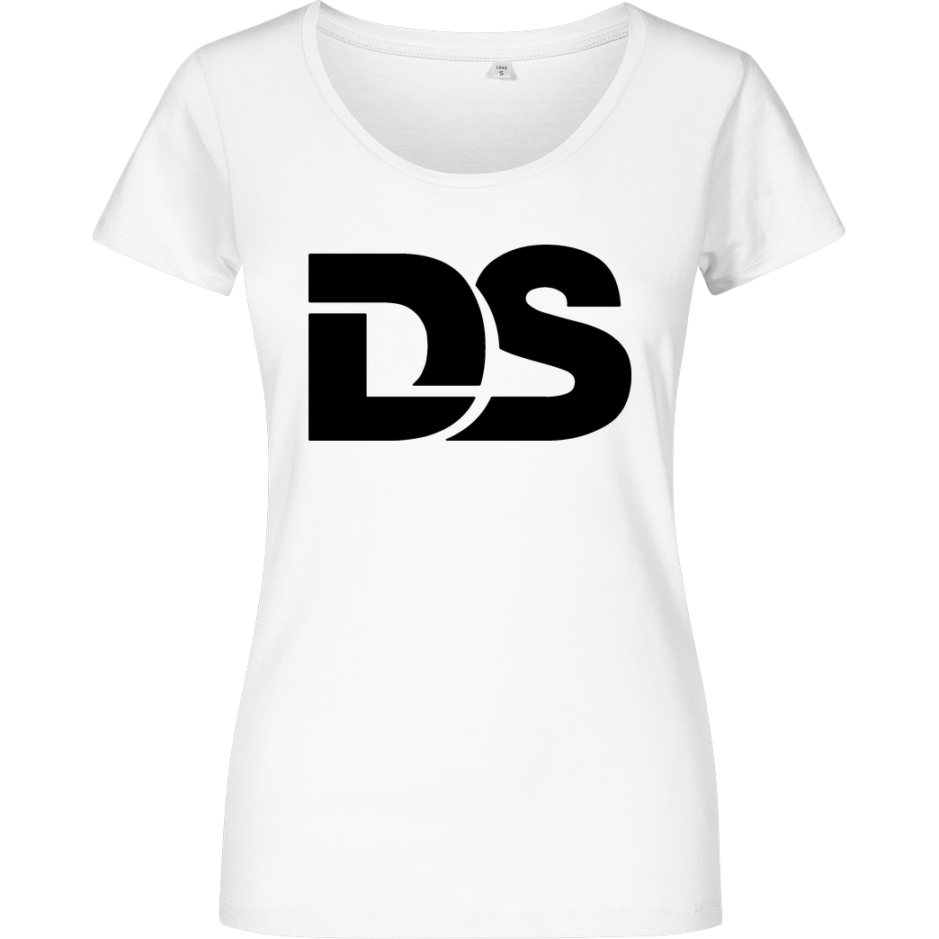DerSorbus DerSorbus - Old school Logo T-Shirt Damenshirt weiss