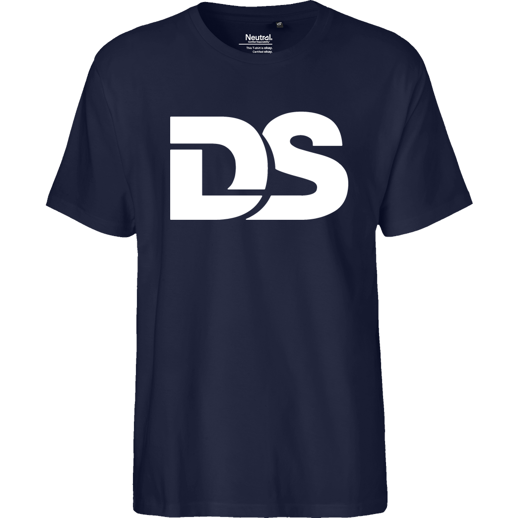 DerSorbus DerSorbus - Old school Logo T-Shirt Fairtrade T-Shirt - navy