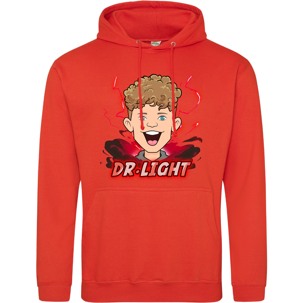 DOKTOR LIGHT Doktor Light - Lightning Sweatshirt JH Hoodie - Orange