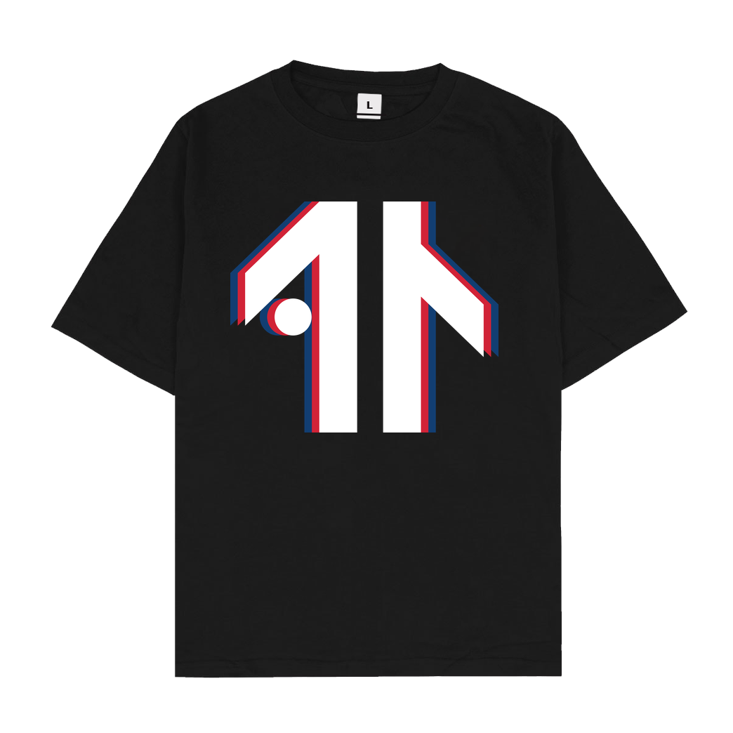 Dustin Dustin Naujokat - Colorway Logo T-Shirt Oversize T-Shirt - Schwarz