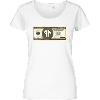 Dustin Naujokat - Dollar Damenshirt weiss